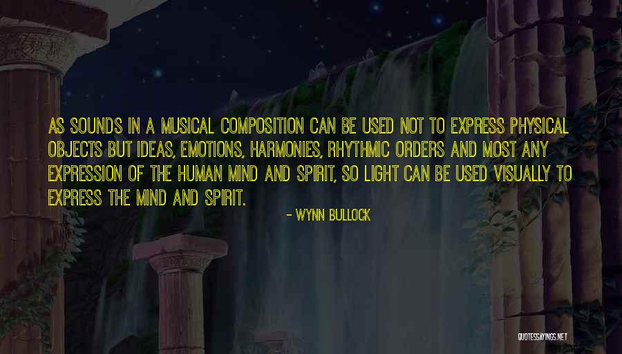 Light And Photography Quotes By Wynn Bullock