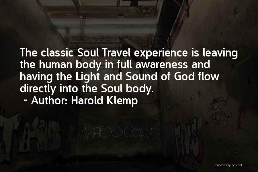 Light And Sound Quotes By Harold Klemp