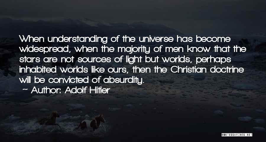 Light Christian Quotes By Adolf Hitler