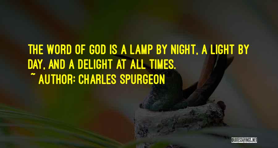 Light Christian Quotes By Charles Spurgeon