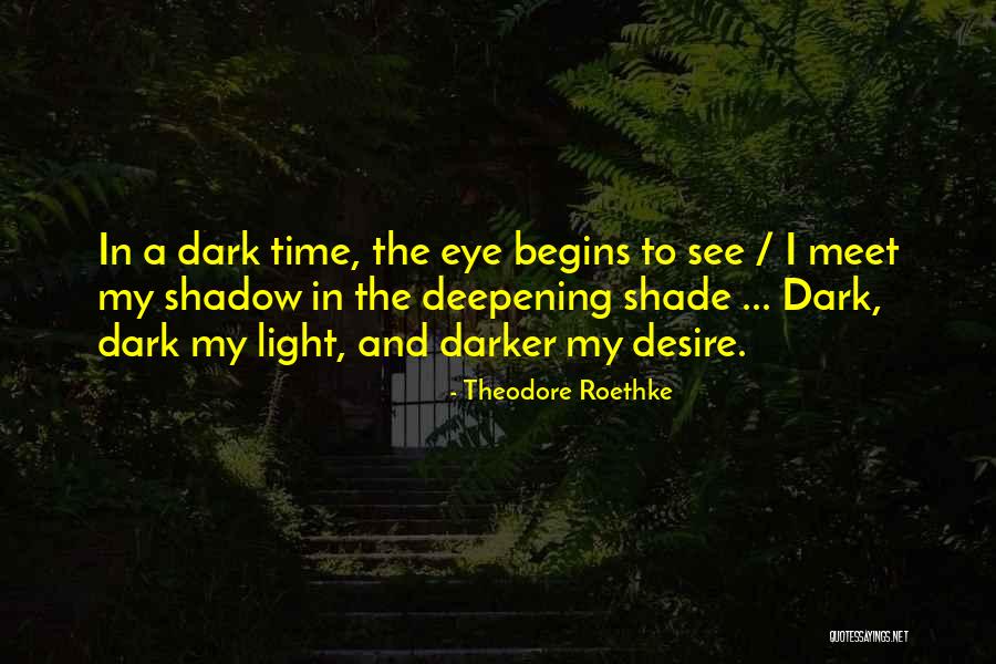 Light In Dark Quotes By Theodore Roethke Light In Dark Quotes By Theodore Roethke