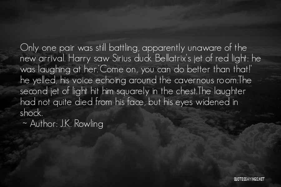 Light In Her Eyes Quotes By J.K. Rowling