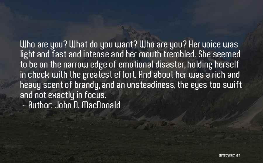 Light In Her Eyes Quotes By John D. MacDonald