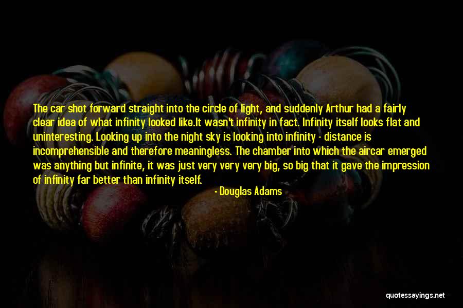 Light In Night Sky Quotes By Douglas Adams Light In Night Sky Quotes By Douglas Adams