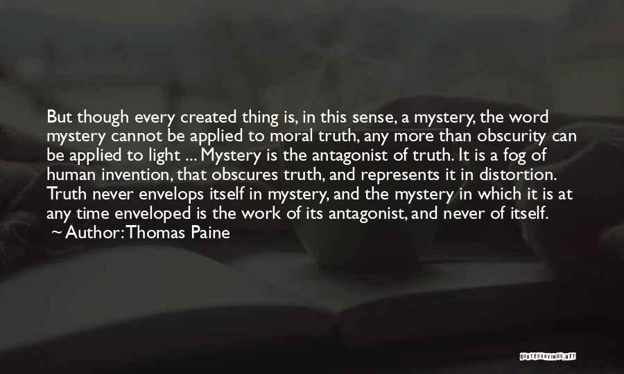 Light In The Fog Quotes By Thomas Paine