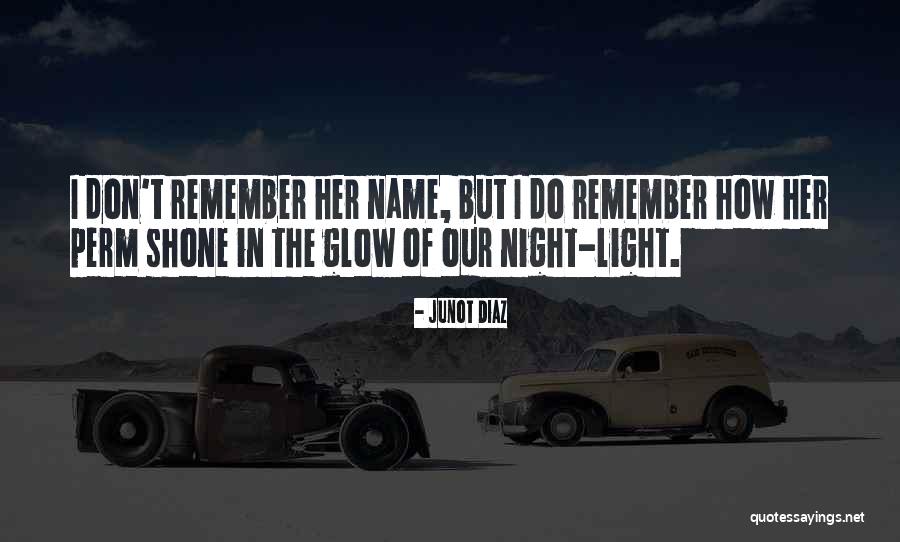 Light In The Night Quotes By Junot Diaz