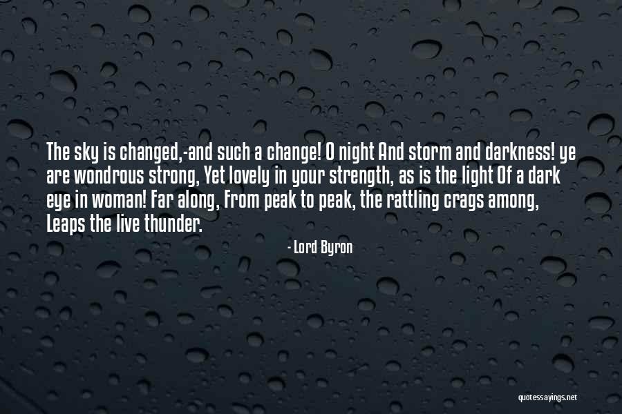 Light In The Night Quotes By Lord Byron