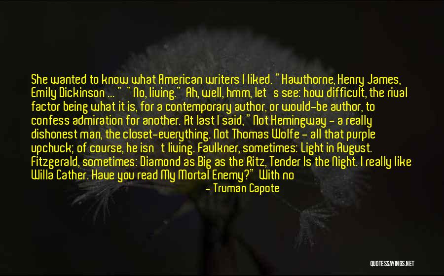 Light In The Night Quotes By Truman Capote