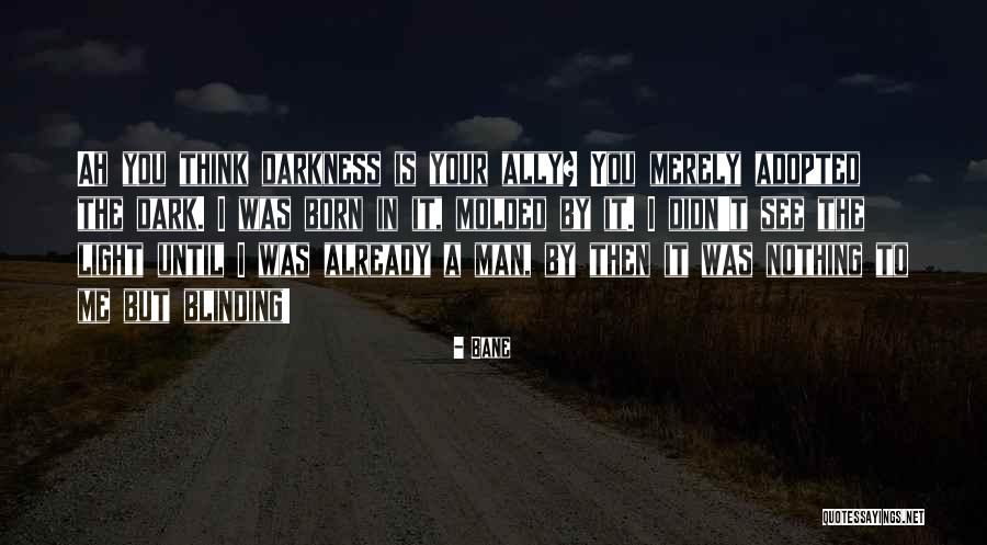 Light Is Blinding Quotes By Bane Light Is Blinding Quotes By Bane