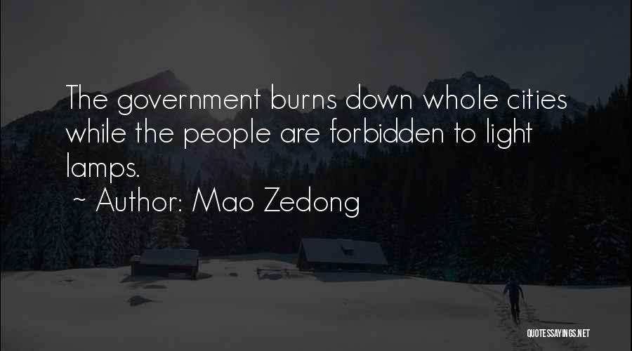 Light Lamps Quotes By Mao Zedong