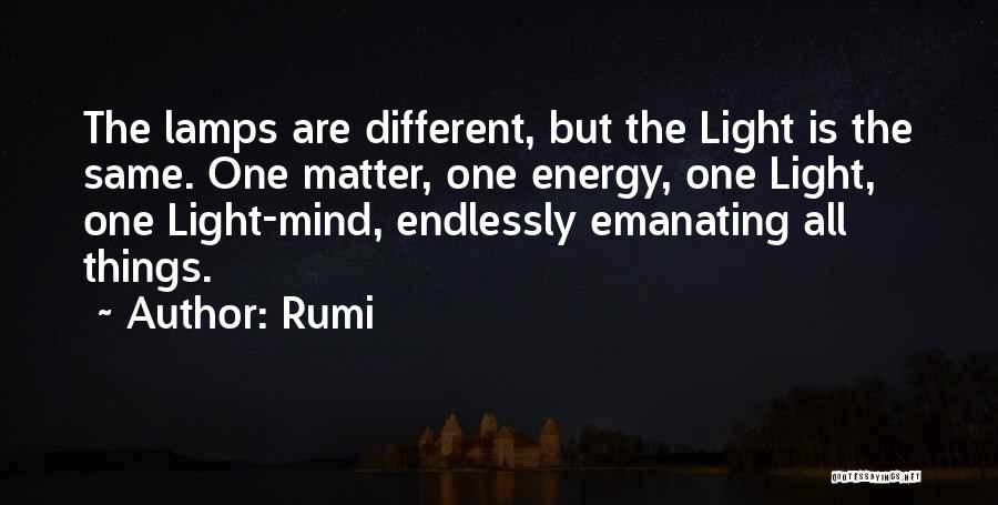 Light Lamps Quotes By Rumi