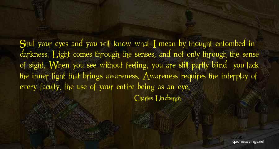 Light Of Awareness Quotes By Charles Lindbergh Light Of Awareness Quotes By Charles Lindbergh