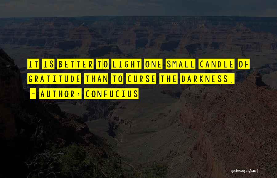 Light Of Candle Quotes By Confucius