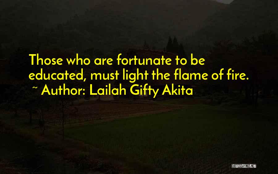 Light Of Education Quotes By Lailah Gifty Akita