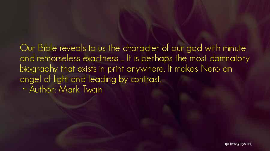 Light Of God Bible Quotes By Mark Twain