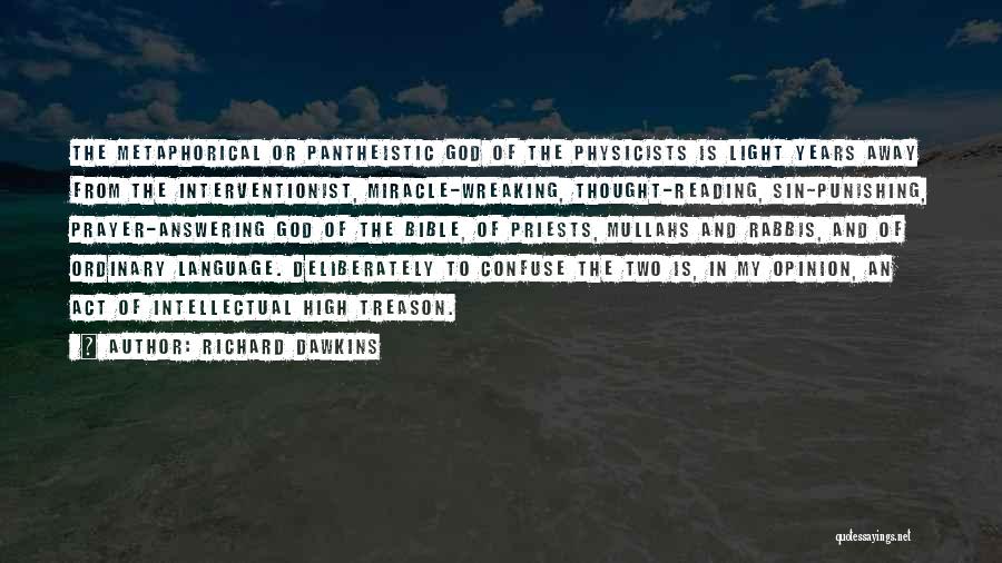 Light Of God Bible Quotes By Richard Dawkins