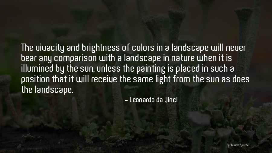 Light Of Nature Quotes By Leonardo Da Vinci Light Of Nature Quotes By Leonardo Da Vinci