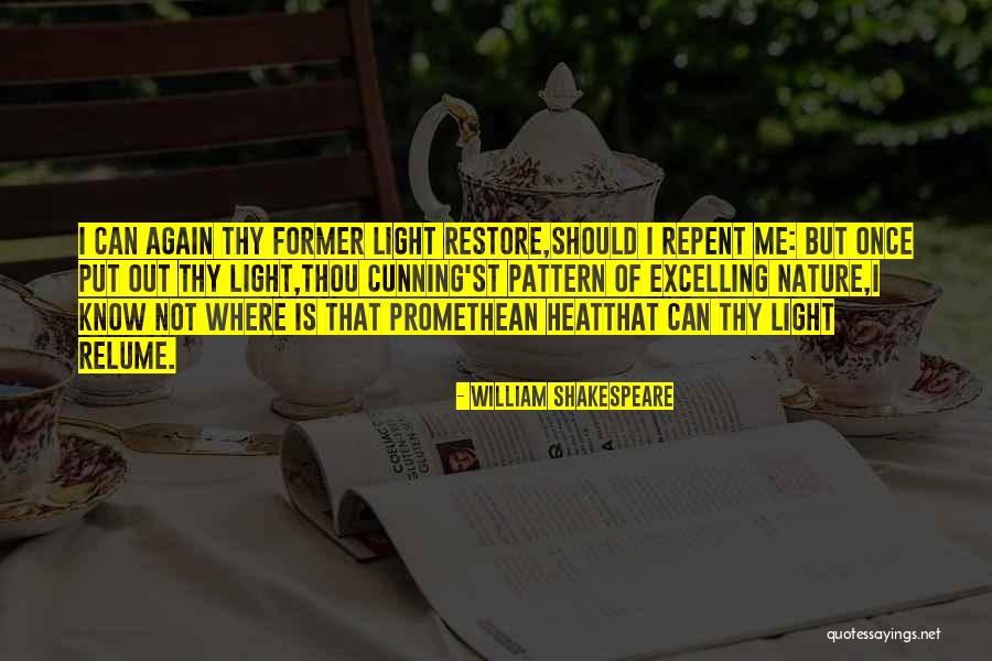 Light Of Nature Quotes By William Shakespeare Light Of Nature Quotes By William Shakespeare