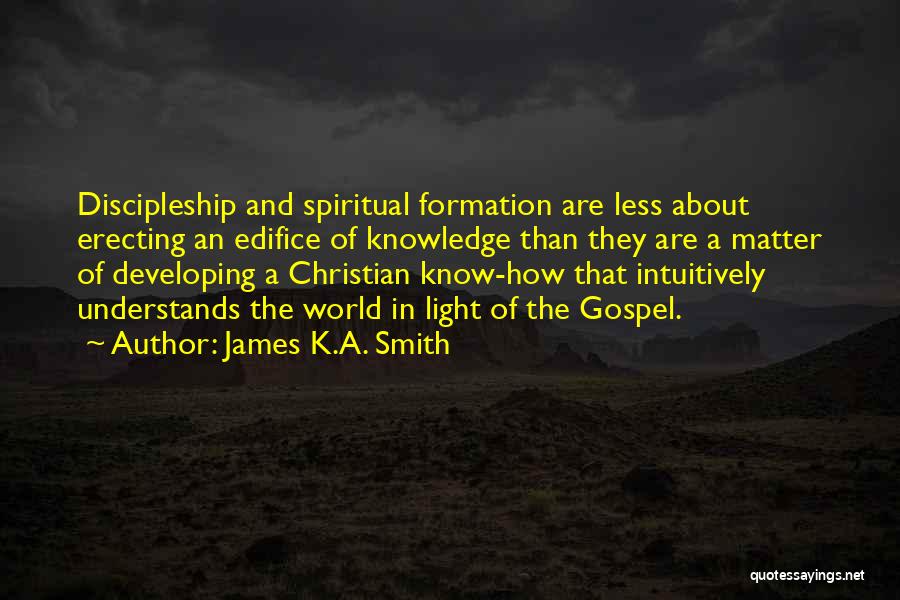 Light Of The World Christian Quotes By James K.A. Smith