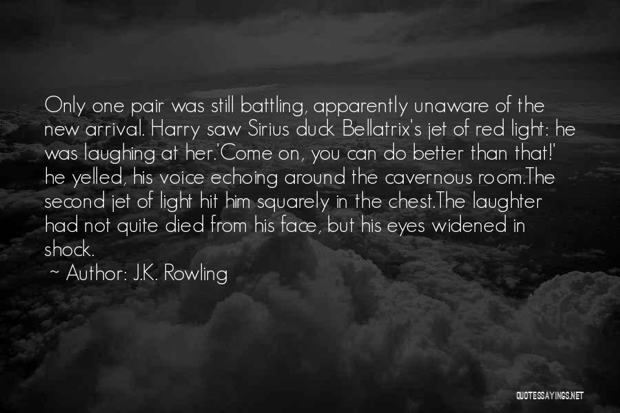 Light On Face Quotes By J.K. Rowling