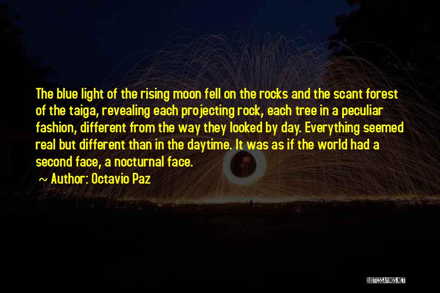 Light On Face Quotes By Octavio Paz