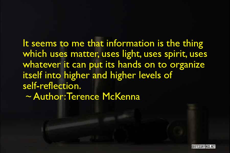 Light On Quotes By Terence McKenna