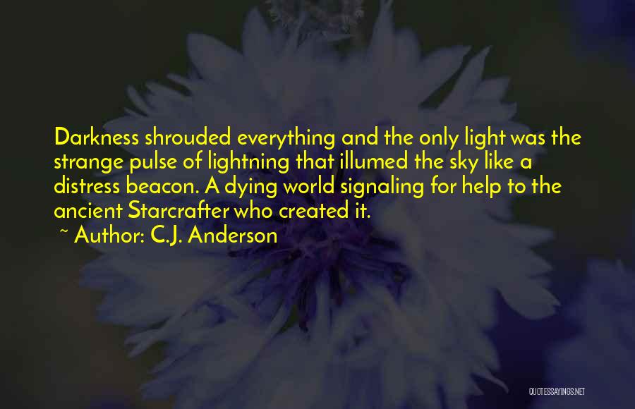 Light Post Quotes By C.J. Anderson