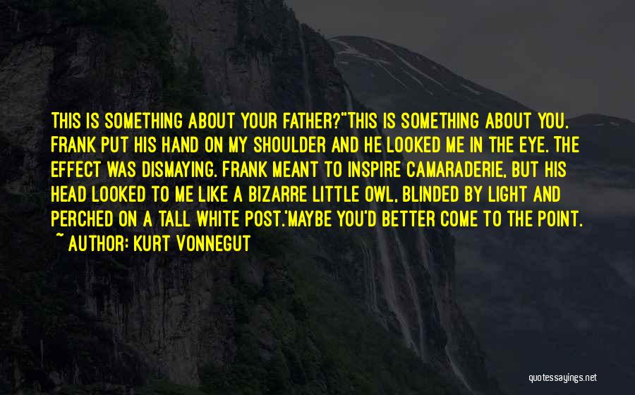 Light Post Quotes By Kurt Vonnegut