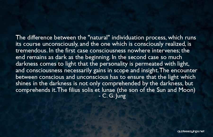 Light Shines In Darkness Quotes By C. G. Jung