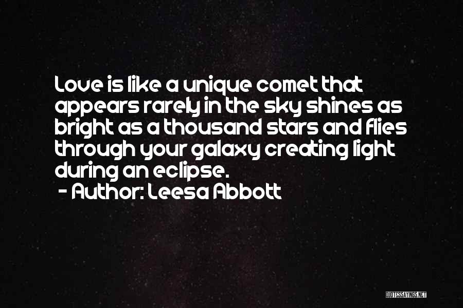 Light Shines Through Quotes By Leesa Abbott
