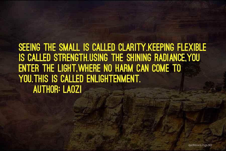 Light Shining Quotes By Laozi