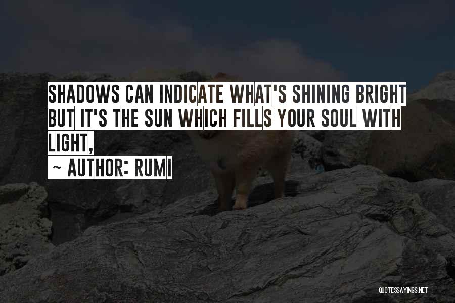 Light Shining Quotes By Rumi