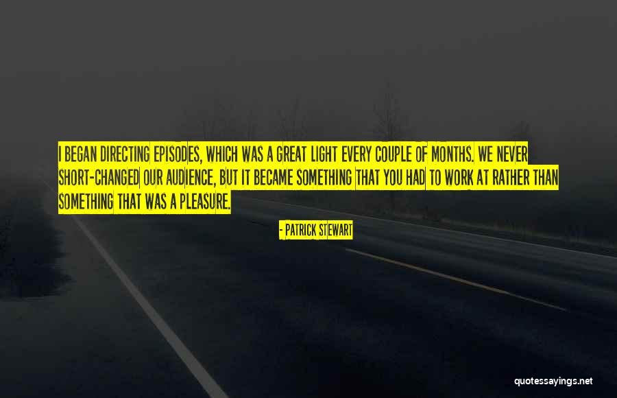 Light Short Quotes By Patrick Stewart Light Short Quotes By Patrick Stewart