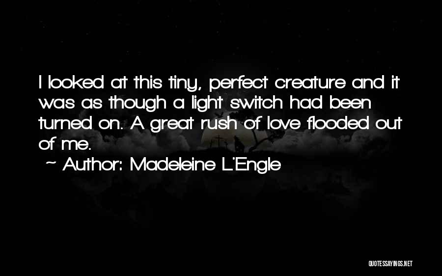 Light Switch Quotes By Madeleine L'Engle