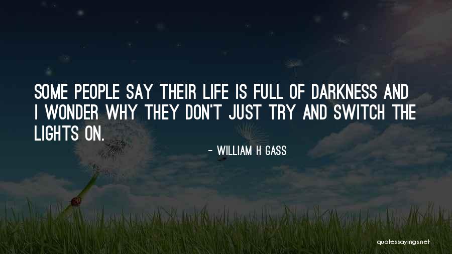 Light Switch Quotes By William H Gass Light Switch Quotes By William H Gass