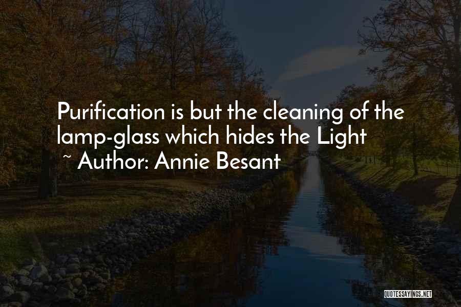 Light The Lamp Quotes By Annie Besant