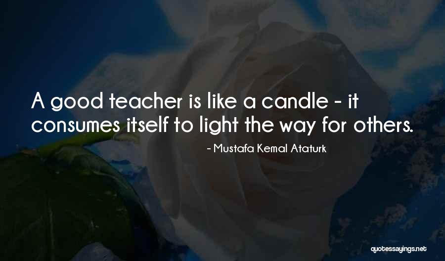 Light The Way For Others Quotes By Mustafa Kemal Ataturk