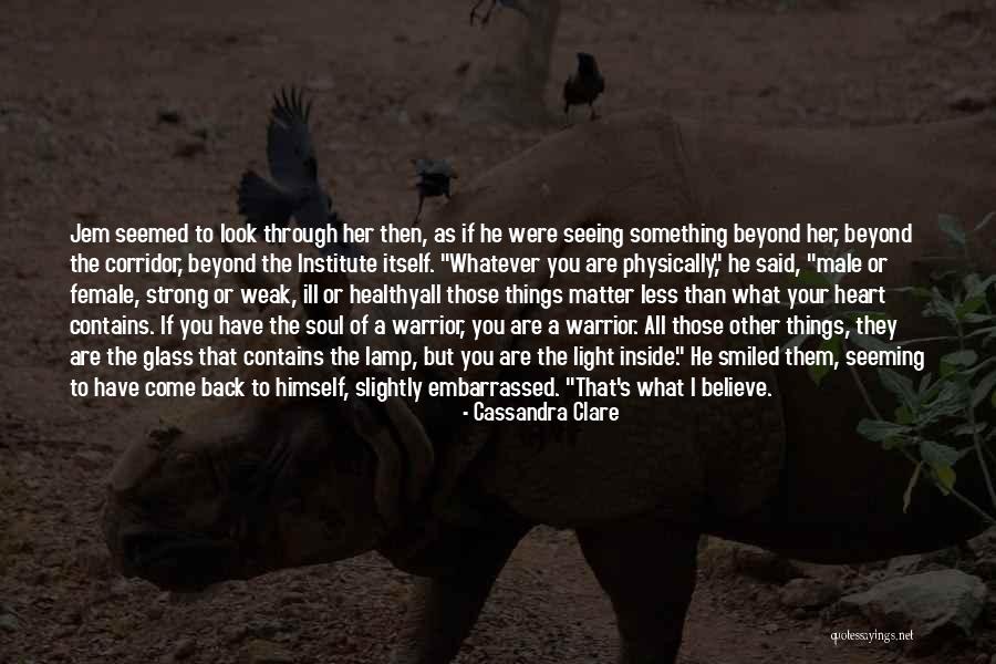 Light Through Glass Quotes By Cassandra Clare Light Through Glass Quotes By Cassandra Clare