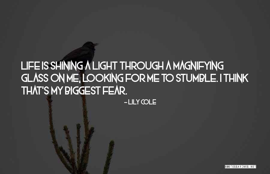 Light Through Glass Quotes By Lily Cole