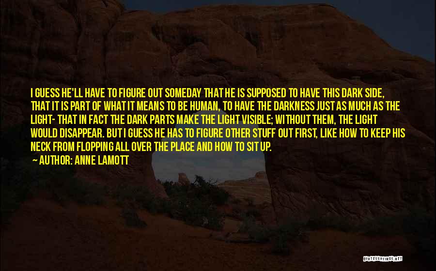 Light Up Darkness Quotes By Anne Lamott