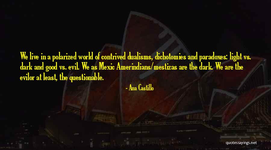 Light Vs Dark Quotes By Ana Castillo Light Vs Dark Quotes By Ana Castillo