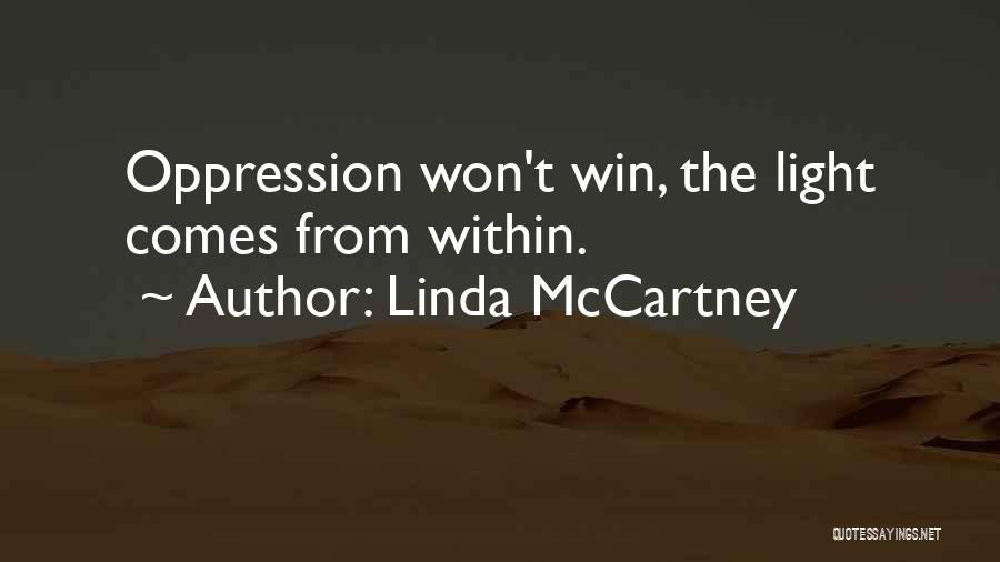 Light Within Quotes By Linda McCartney