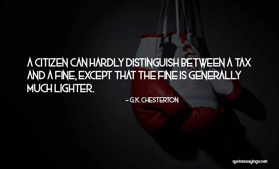 Lighter Quotes By G.K. Chesterton