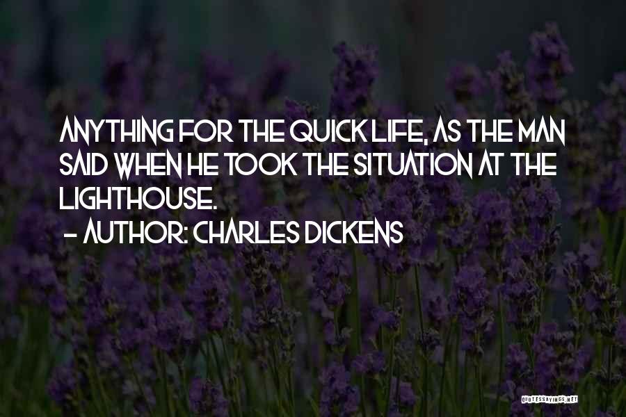 Lighthouse Quotes By Charles Dickens