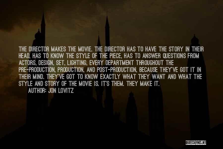 Lighting Design Quotes By Jon Lovitz