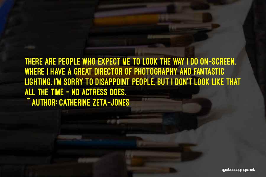 Lighting In Photography Quotes By Catherine Zeta-Jones