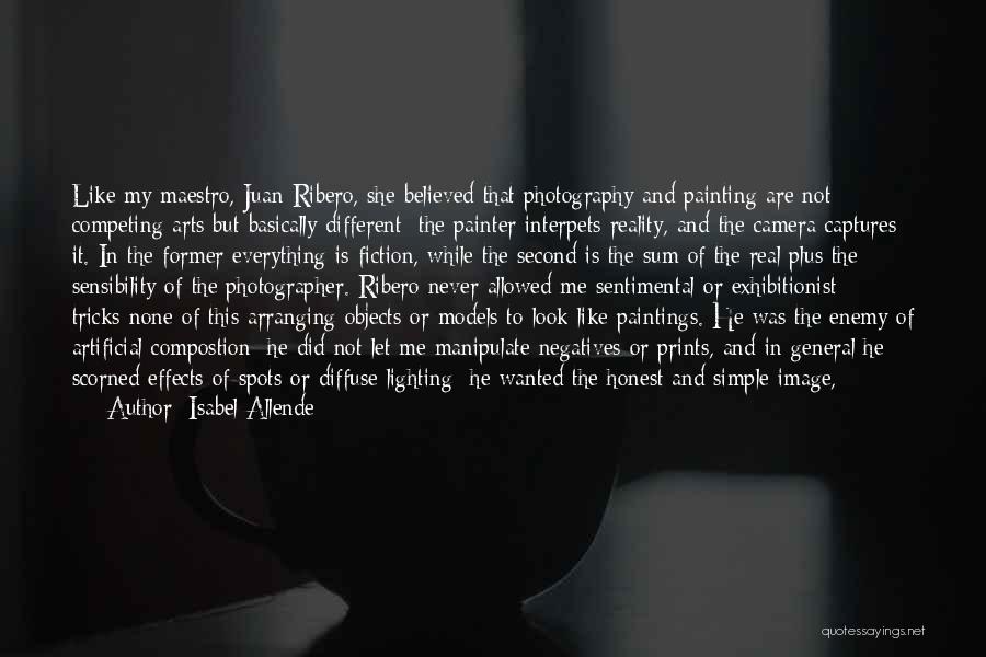 Lighting In Photography Quotes By Isabel Allende