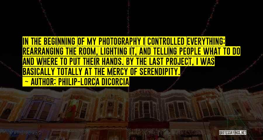 Lighting In Photography Quotes By Philip-Lorca DiCorcia