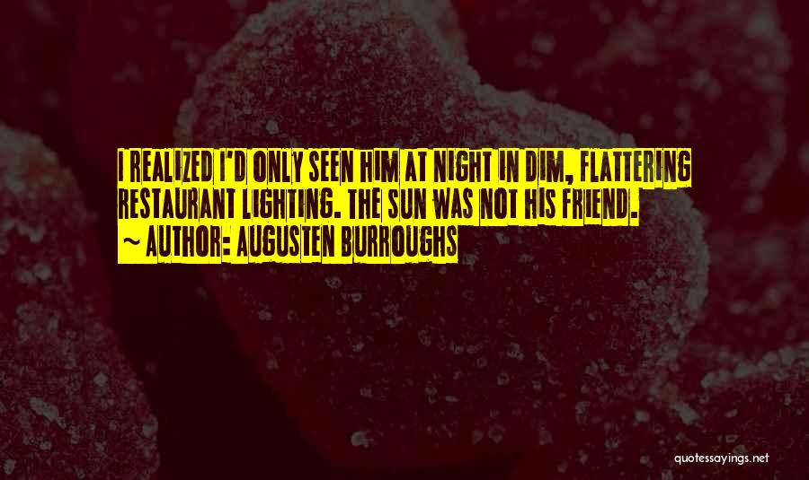 Lighting Up The Night Quotes By Augusten Burroughs