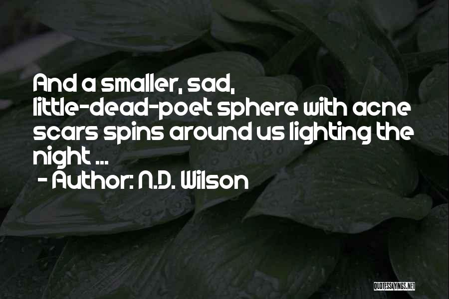 Lighting Up The Night Quotes By N.D. Wilson